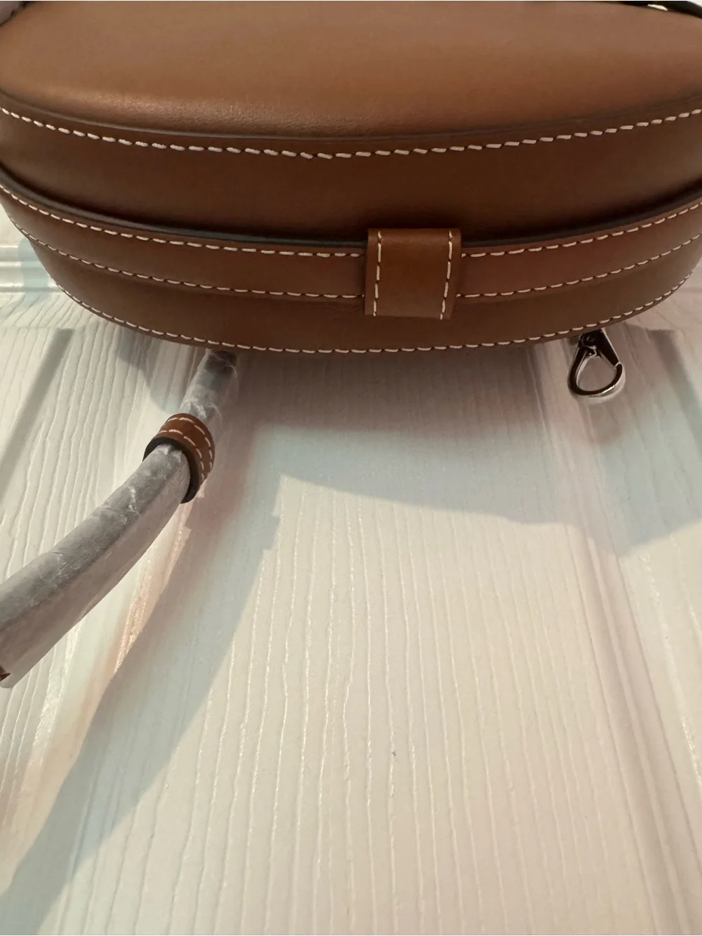 Lauren Ralph Lauren Leather Small Tasha Crossbody Bag